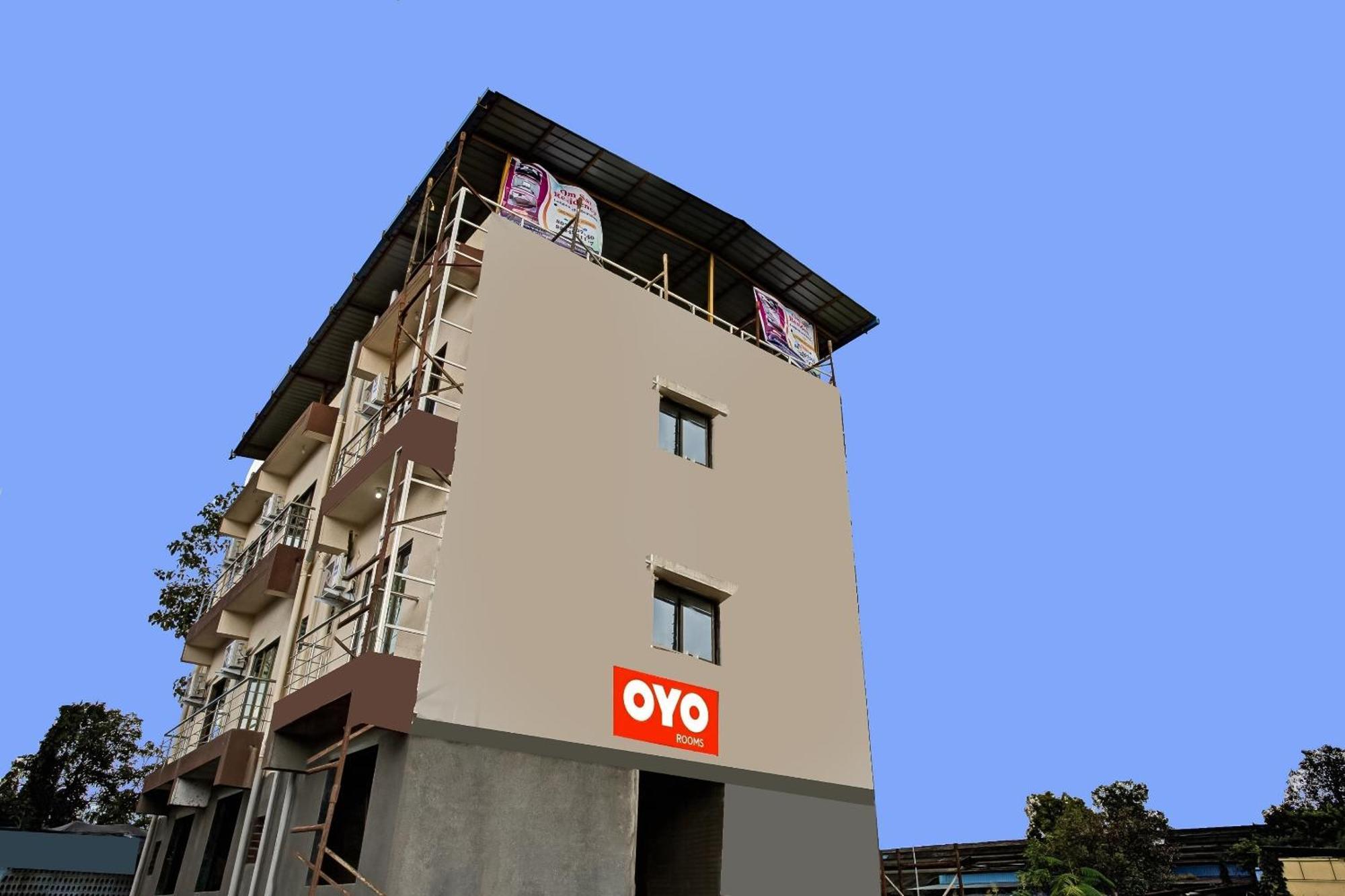 Hotel O Om Sai Residency Lodging And Boarding Taloje Budrukh Eksteriør bilde